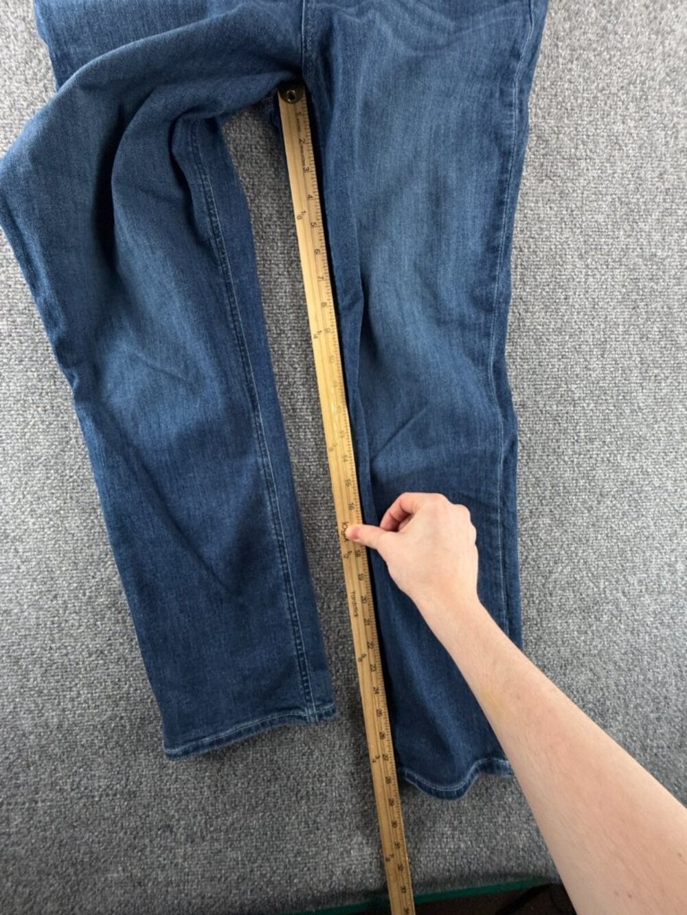 Paige Cindy Jeans Denim Blue Women Cotton Blend Stretch Pockets Adult ACTL 33X28 - Picture 7 of 16